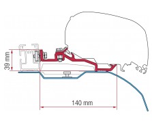 Αντάπτορας kit F80/ F65 Fiat Ducato / Citroen Jumper, Peugeot Boxer H2 ab 2006