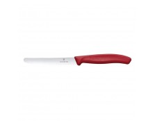 Tomatenmesser SwissClassic, rund, Wellenschliff