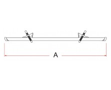 Ράγα Βάσης ποδηλάτου Kit Rail Premium 48