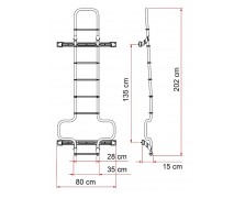 ΣΚΑΛΑ ΠΙΣΩ Deluxe DJ H3 Fiat Ducato ab 2006