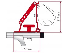 Αντάπτορας ΤΕΝΤΑΣ FIAMMA F35, F45S KIT AUTO