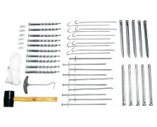 Zelt Zubehör Set 50-tlg.