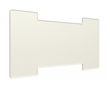 Winterabdeckung 257 x 432 mm weiß