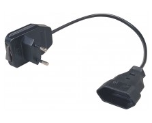 Euroflachstecker mit Ein-/Ausschalter