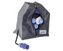Kabeltrommel Tasche hellgrau/dunkelgrau