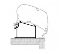 Μαρκίζας Αντάπτορας Adria Caravan 2015 Roof Adapter Dachmontage