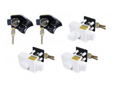 HEOSystem Paket gleichschließend mit 2 Zusatzschlösser HEOSafe für Fiat Ducato 250/290 Carado/Sunlig