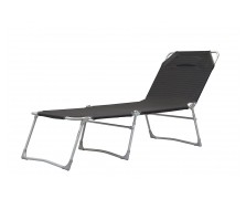Ξαπλώστρα σπαστή WESTFIELD HIGH STREAK DARK GREY