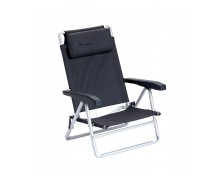 Καρέκλα παραλίας Beachchair, σκούρο γκρι