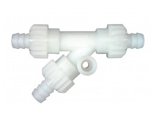 Y-Stück 45° M15 x 1,5 mit Muttern