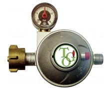 Ρυθμιστής υγραερίου mit Sicherheitsventil und Manometer (1,5 kg/h)