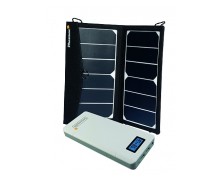 Mobile Solarladestation Trek King 2 x 7 & Powerpack MP 18