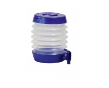 Wasserspender faltbar 5,5 l blau-transparent