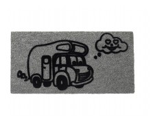Fußabstreifer Camper grau