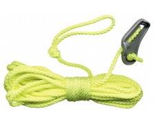 Sicherheitsleine neon gelb, 4 m