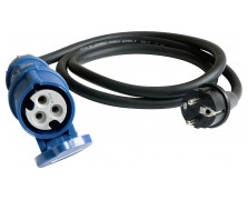 Kupplung CEE auf Schukostecker ohne Kontrollleuchte