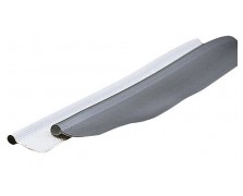 PVC-Keder 7 x 25 mm, silber