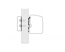 Αντάπτορας Μαρκίζα Τοίχου Omnistor 3200 Flat Wall