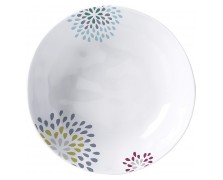 Πιάτο βαθύ Belfiore Durchm. 21 cm weiß/blau/grau