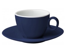Φλυτζάνι Espresso mit Untertasse dunkelblau 100 ml