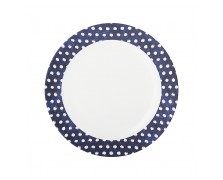 Πιάτο βαθύ Mix and Match Durchm. 22 cm blau/weiß