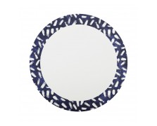 Πιάτο γλυκού Mix &  Match Durchm. 23 cm blau/weiß