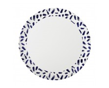 Πιάτο φαγητού Mix and Match Durchm. 26 cm blau/weiß