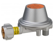 Ρυθμιστής υγραερίου 0,8 kg/h 50 mbar PS 16 bar KLF x G 1/4 LH-KN-90° PRV