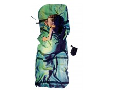 Leicht-Kinderschlafsack 180 x 76 cm african rainbow Baumwolle/Flannel