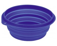 Reise-Hundenapf Silikon 500 ml blau