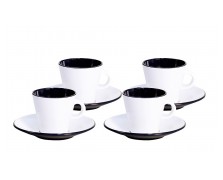 Espresso Set Linea Black 4-tlg.