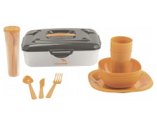 Picknick Box Cerf, 4 Personen, Fb. orange