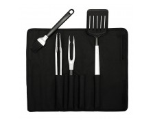 Grillbesteck 4-teilig inkl. Tasche