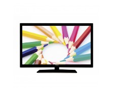 TV 19 DVBT2 DVBS2 ohne 220 AC Versorgung, Fb. schwarz