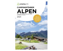 Βιβλίο Camping γύρω από τις Αλπεις 2021