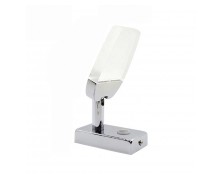 LED Leseleuchte mit Dimmschalter silber
