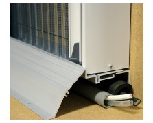 Aluschwelle 750mm für Fliegenschutztür