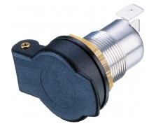 Εντοιχ. Πρίζα μεταλλική 16 A / 12 - 24 V
