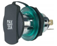 ΠΡΙΖΑ ΑΝΑΠΤΗΡΑ 12V 20A ΜΕ ΠΛΑΙΣΙΟ PRO-CAR