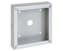Aufbaugehäuse für Solar-Fernanzeige II silber