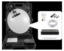Βαλίτσα Camping HD Mobile Sat-Anlage