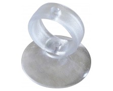 Klarsicht-Sauger 37 mm mit Zugring 10er Set