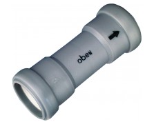 Muffe 28 mm zu Abwasserrohrsystem