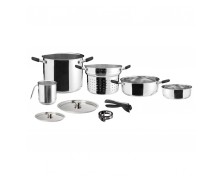 Κατσαρόλες Stainless Steel Set Academy 8 + 1 (22 cm)
