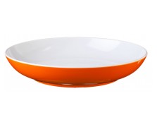 Πιάτο σούπας πορτοκαλί 21 cm