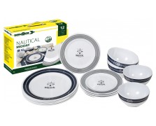 Σετ πιατικά Nautical (12 τεμ.)