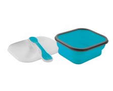 Τάπερ πτυσσόμενο Snack Box M (blue)