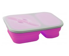 Τάπερ πτυσσόμενο Snack Box L (lila)