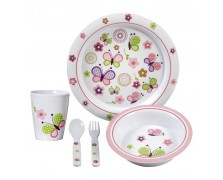 Σετ πιατικά Butterfly (5 τμχ.)