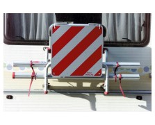 Warning sign Zebra Alu
